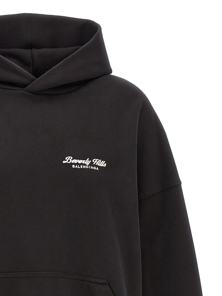 Balenciaga Bicolor Cotton Hoodie