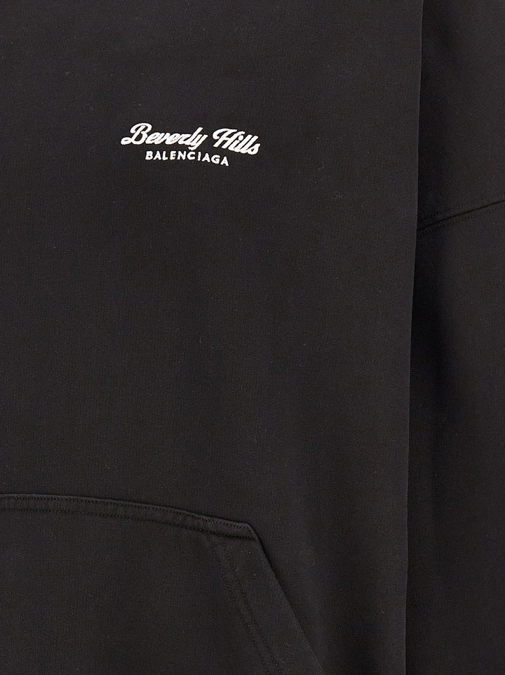 Balenciaga Bicolor Cotton Hoodie