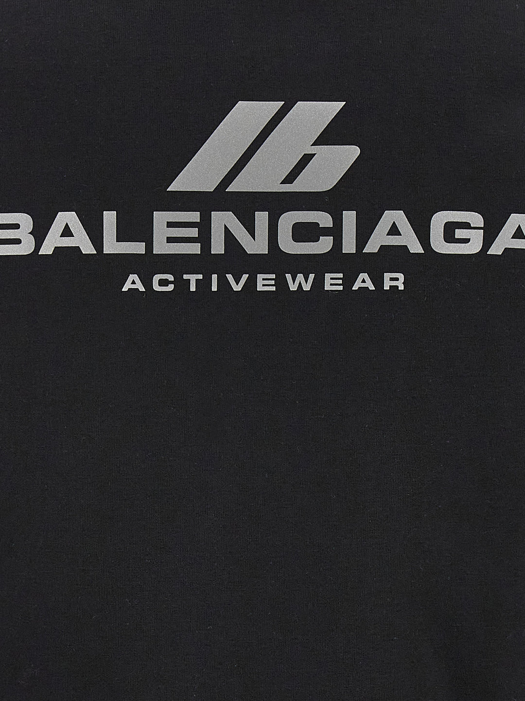 Balenciaga Black Cotton Sweatshirt