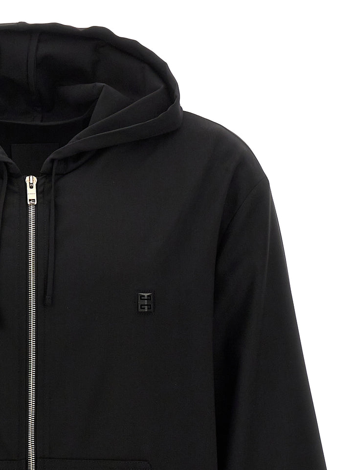 Givenchy Black Virgin Wool Sweatshirt