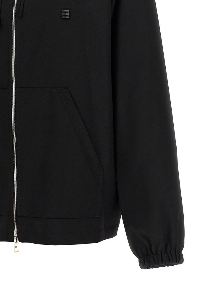 Givenchy Black Virgin Wool Sweatshirt