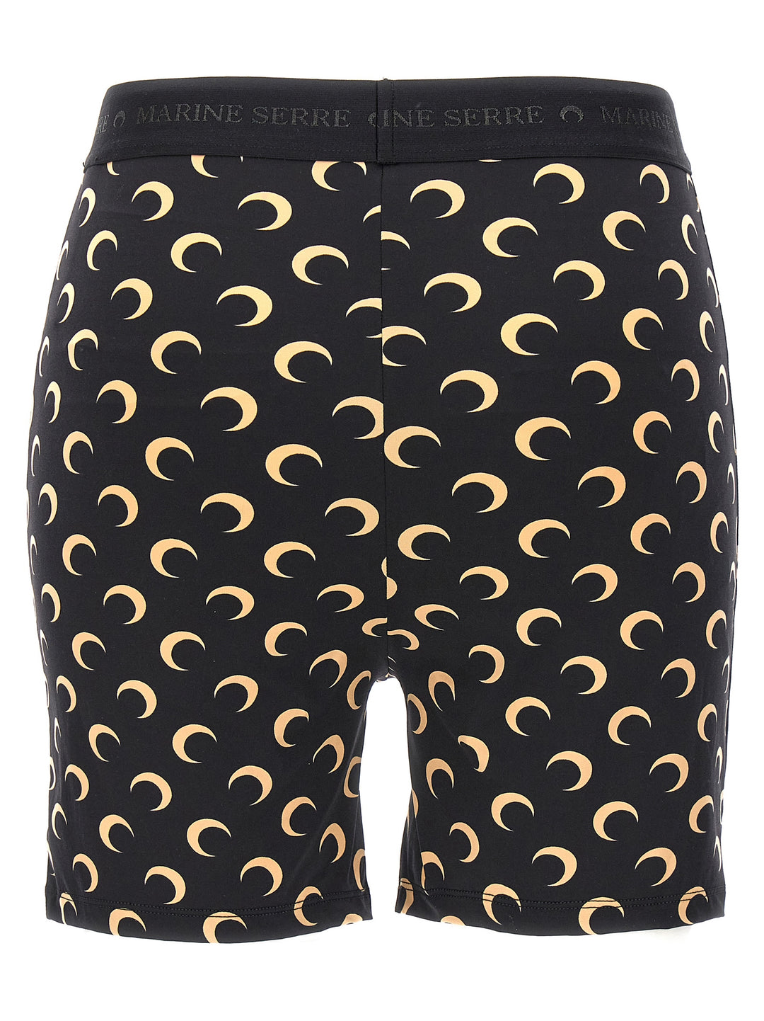 Marine Serre Black Polyamide Leggings