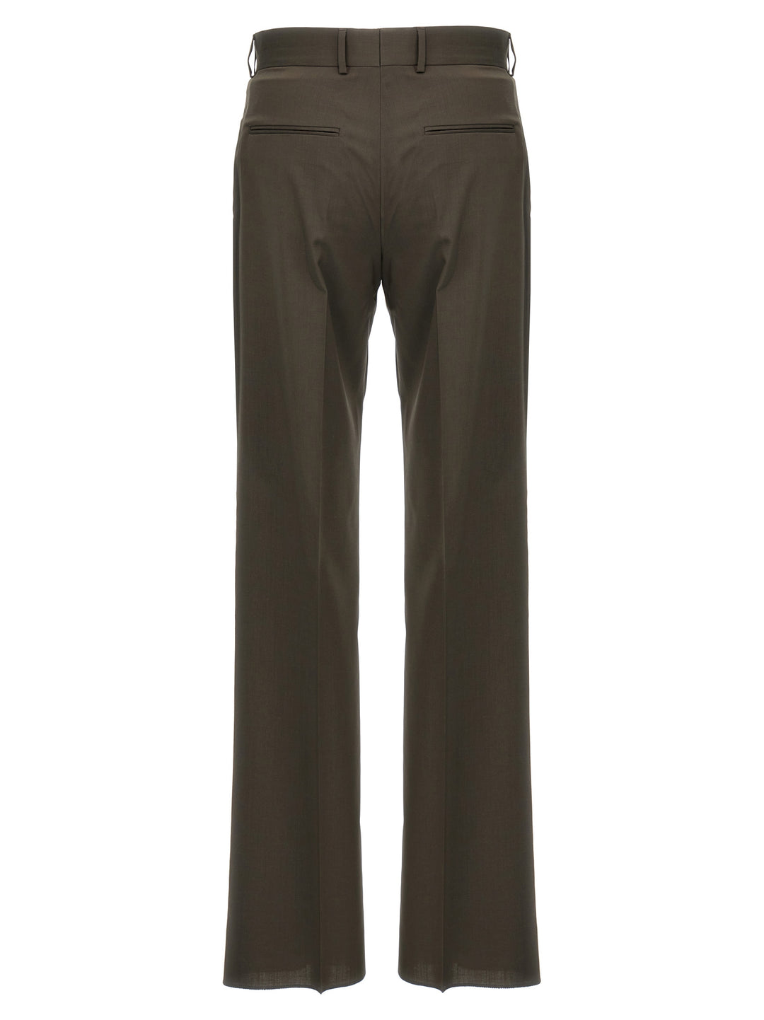 Fendi Bicolor Wool Dress Pants