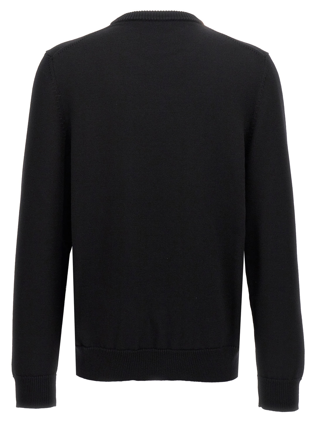 Dolce &amp; Gabbana Black Virgin Wool Cardigan