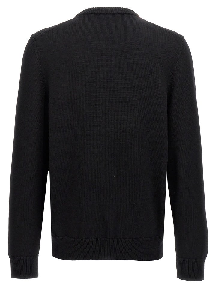 Dolce &amp; Gabbana Black Virgin Wool Cardigan