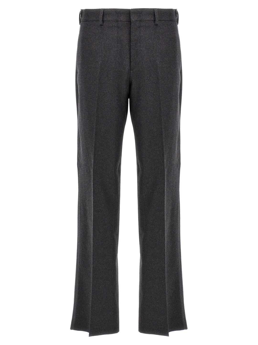 Fendi Gray Cashmere Casual Pants