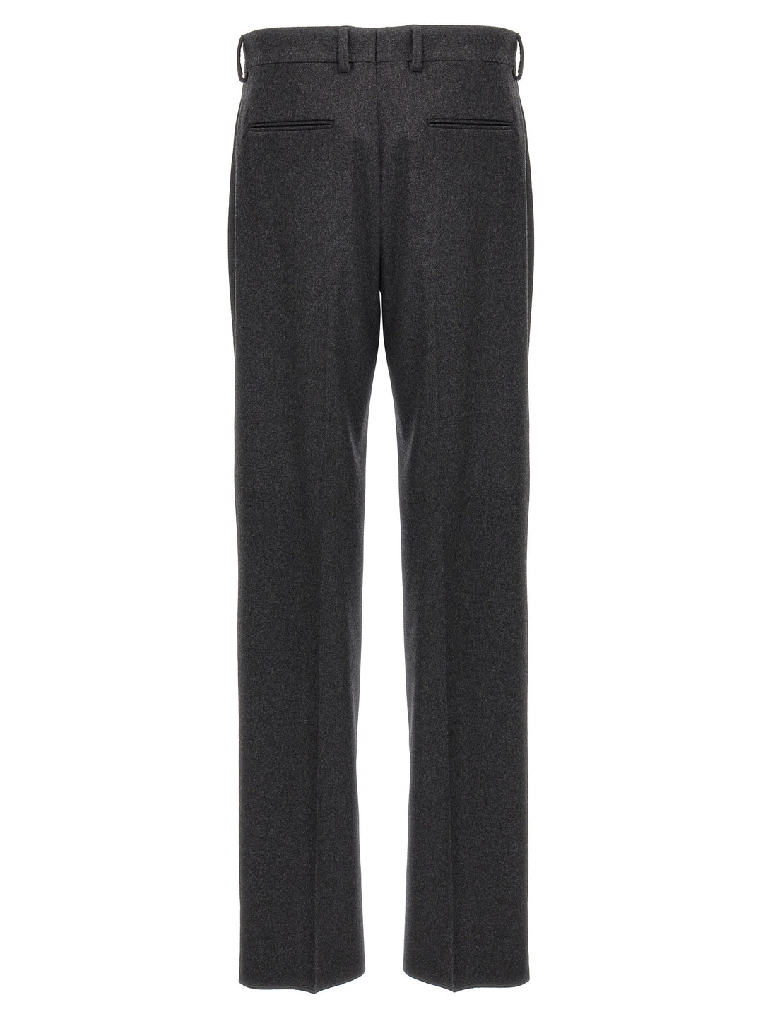 Fendi Gray Cashmere Casual Pants