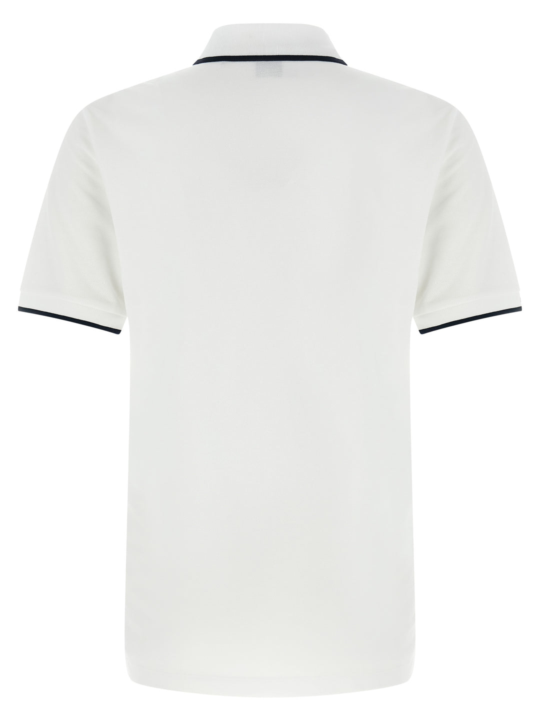 Hugo Boss White Cotton Polo Shirt