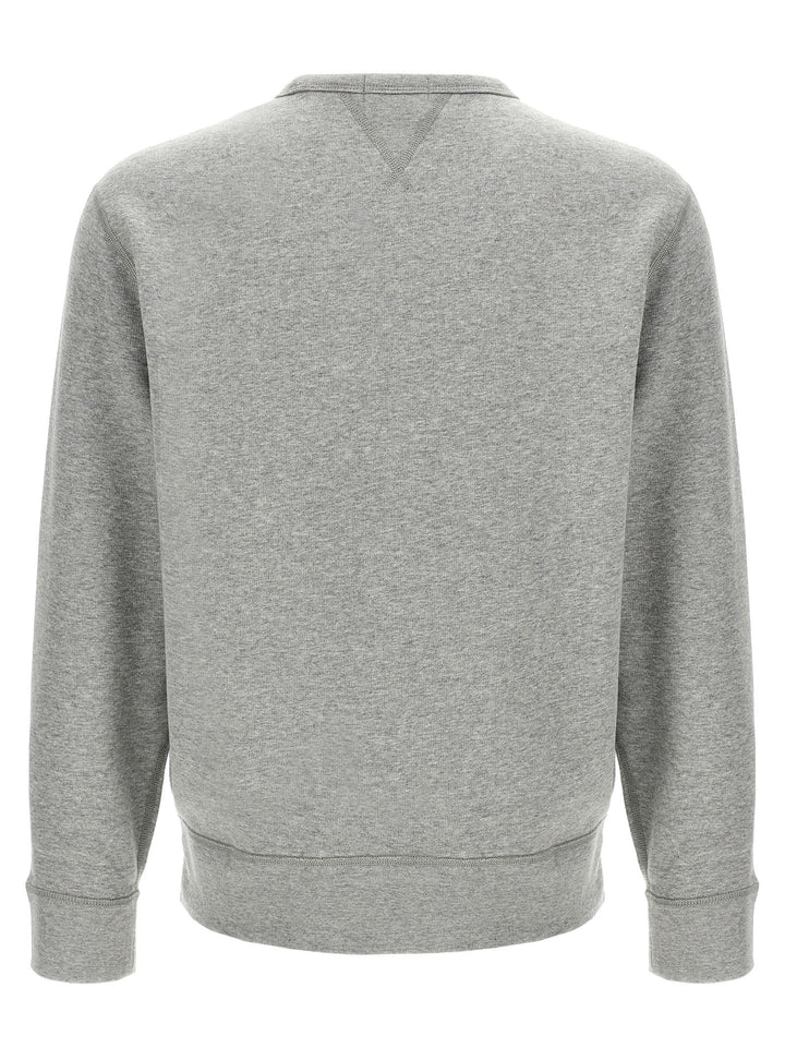 Polo Ralph Lauren Gray Cotton Sweatshirt
