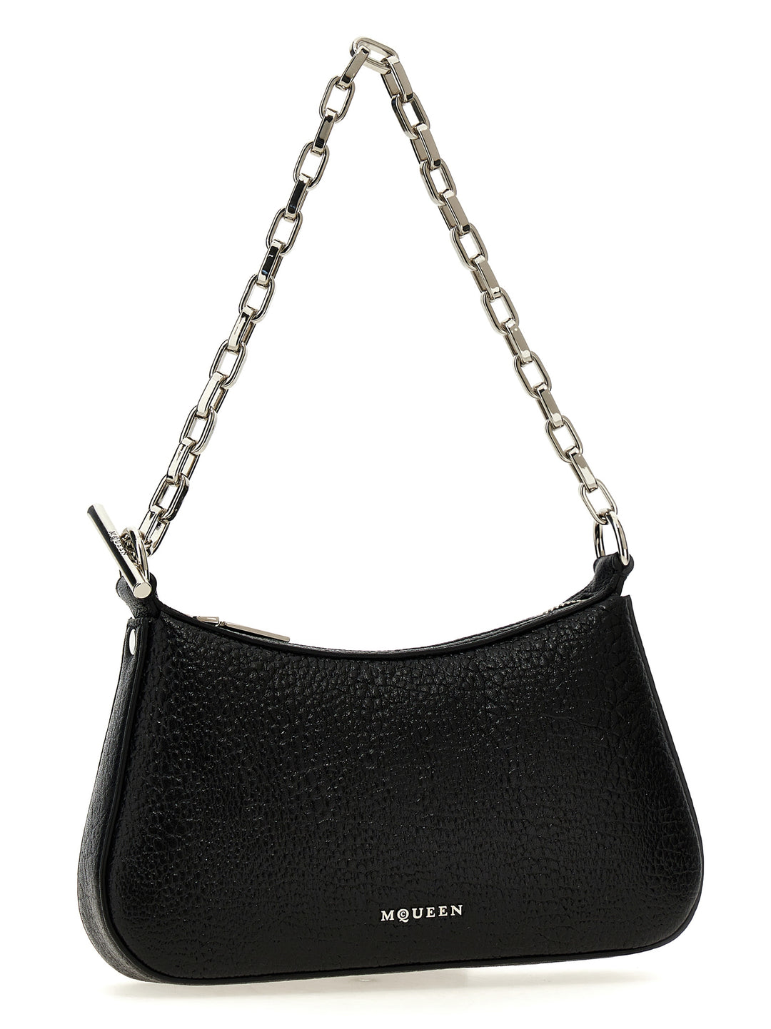 Alexander McQueen Black Lamb Leather Handbag