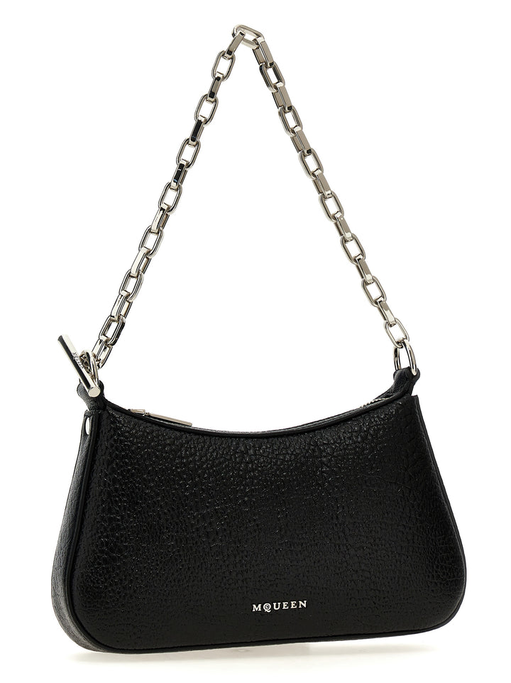 Alexander McQueen Black Lamb Leather Handbag