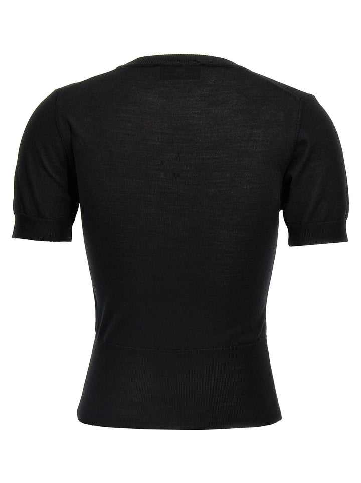 Vivienne Westwood Black Wool T-Shirt