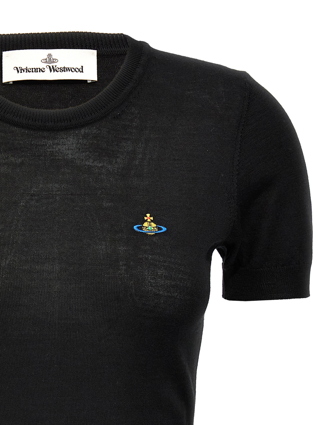 Vivienne Westwood Black Wool T-Shirt