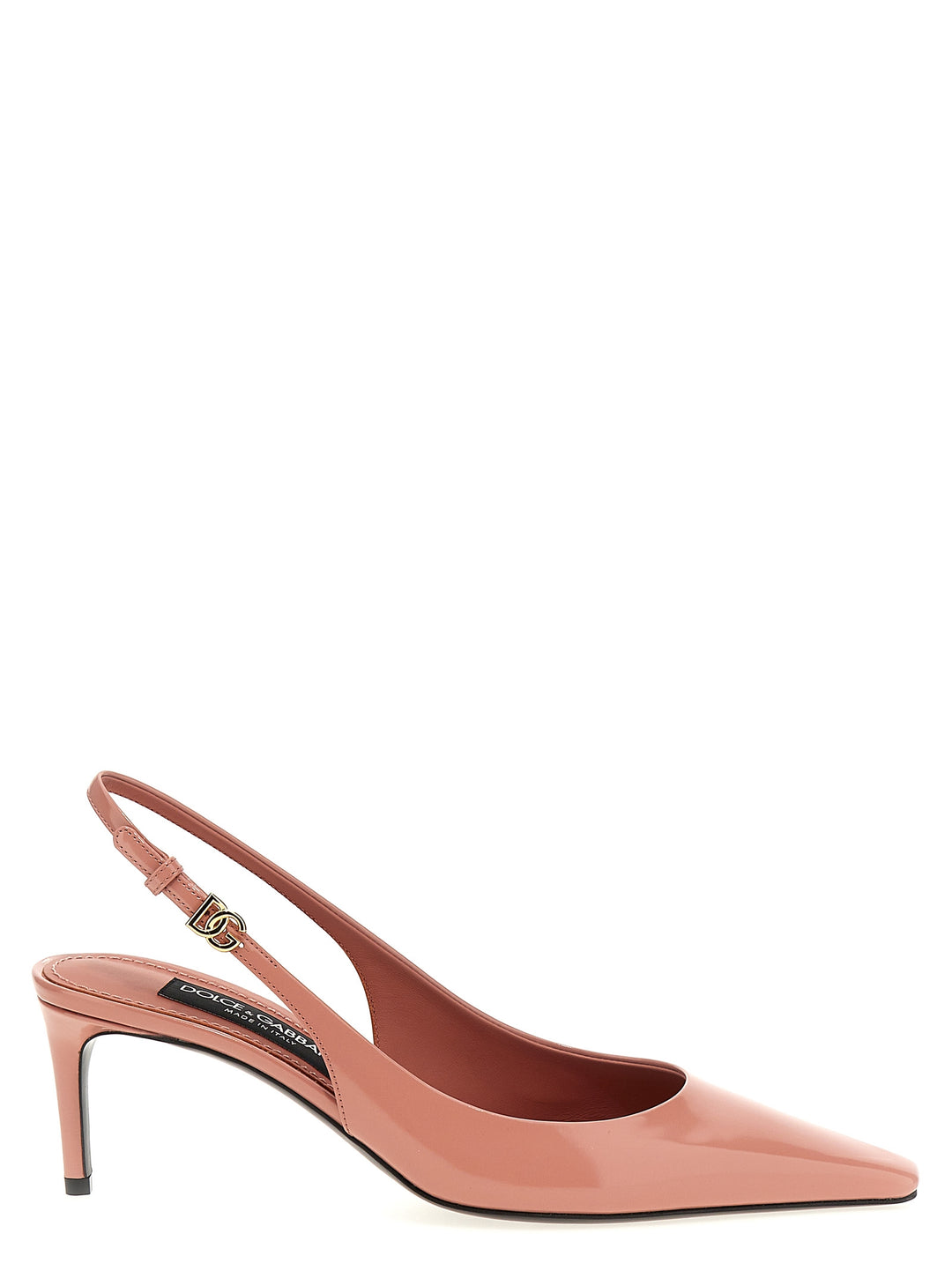 Dolce &amp; Gabbana Multicolor Calfskin Mid Heel Pumps