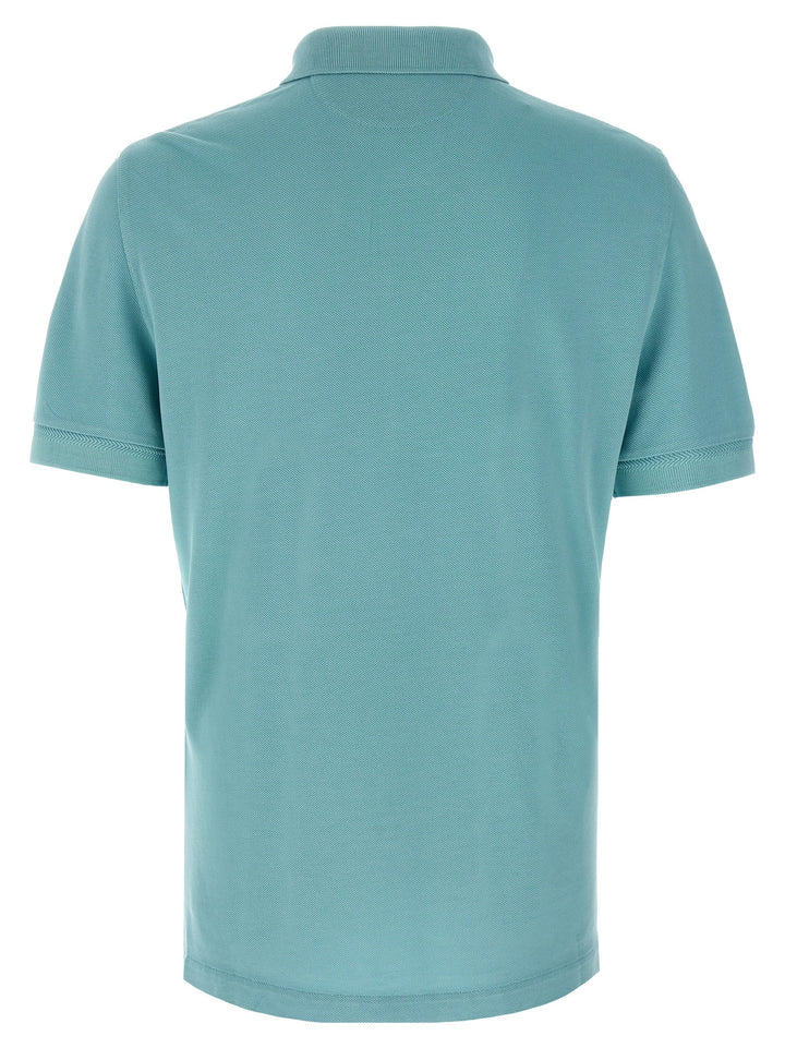 Tom Ford Blue Cotton Polo Shirt