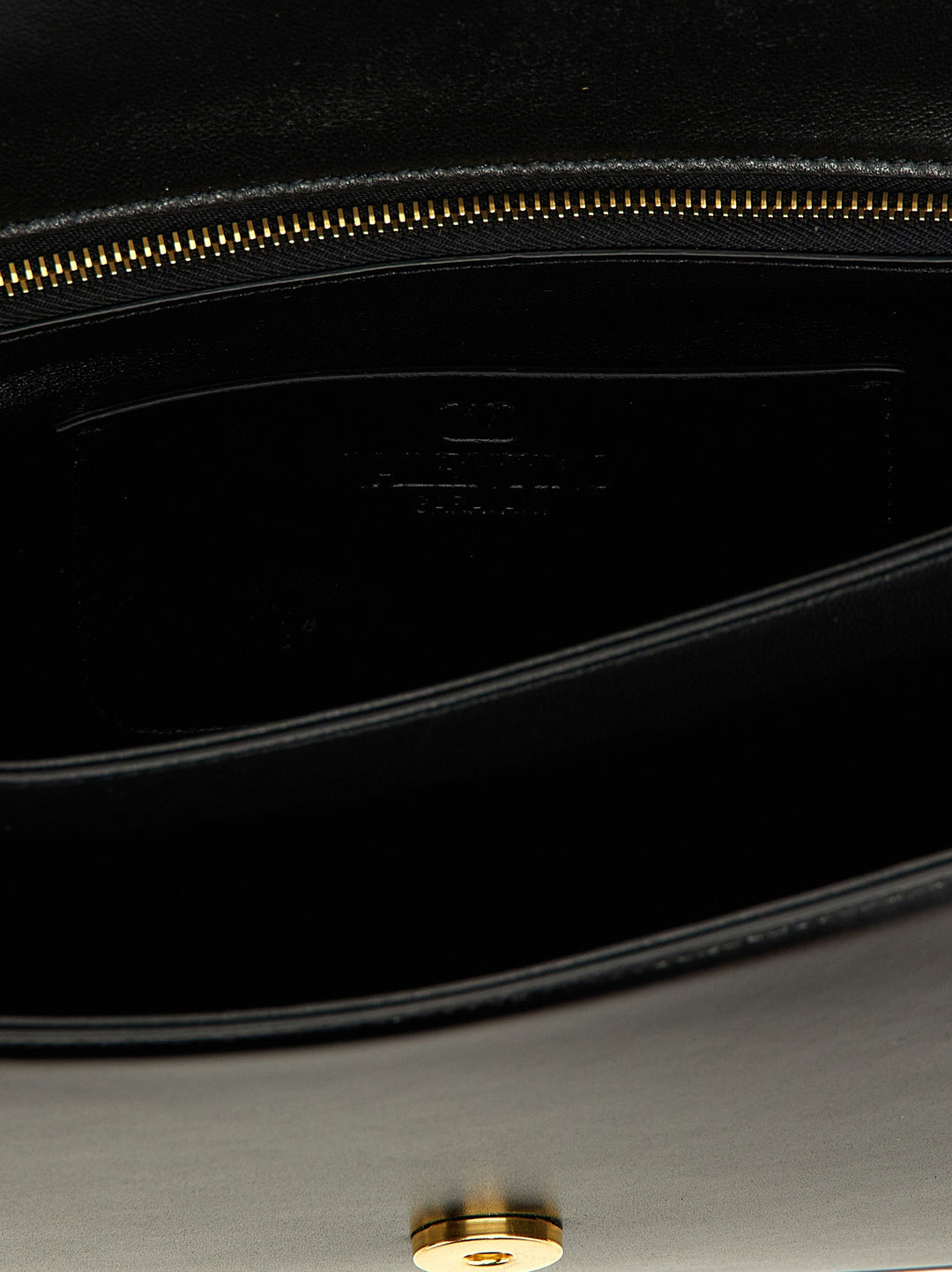 Valentino Garavani Black Calfskin Shoulder Bag