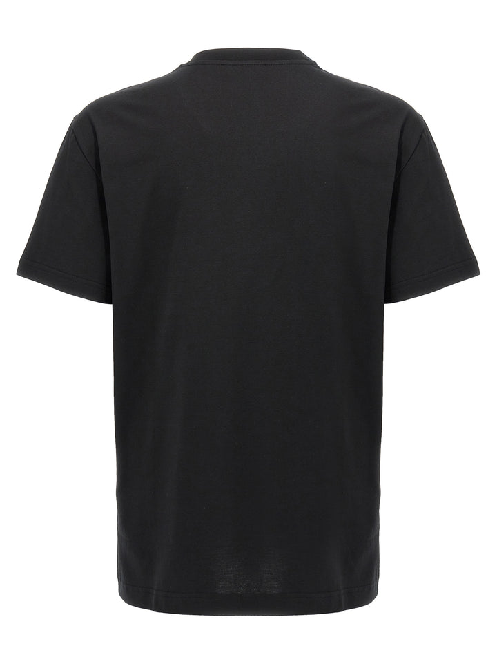 Dolce &amp; Gabbana Black Cotton T-Shirt