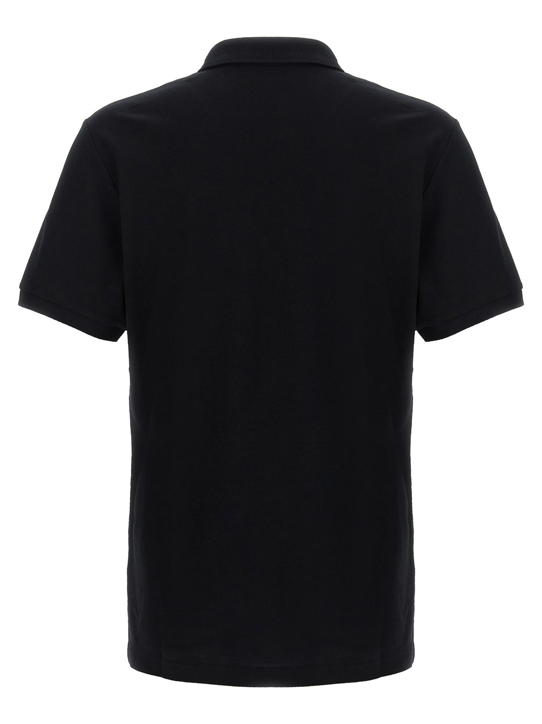 Moschino Black Cotton Polo Shirt