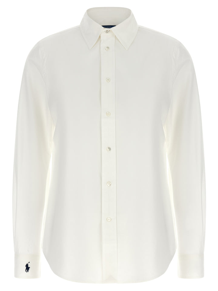 Polo Ralph Lauren White Cotton Blouse