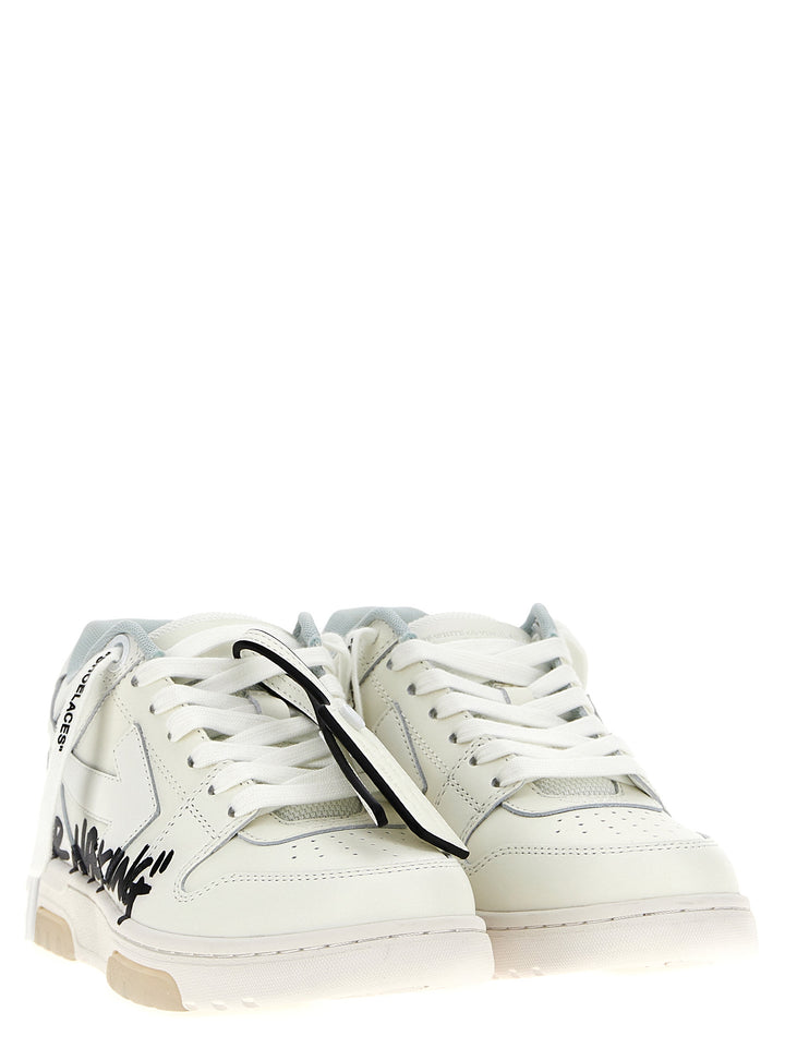 Off-White Bicolor Bovine Leather Low Top Sneakers