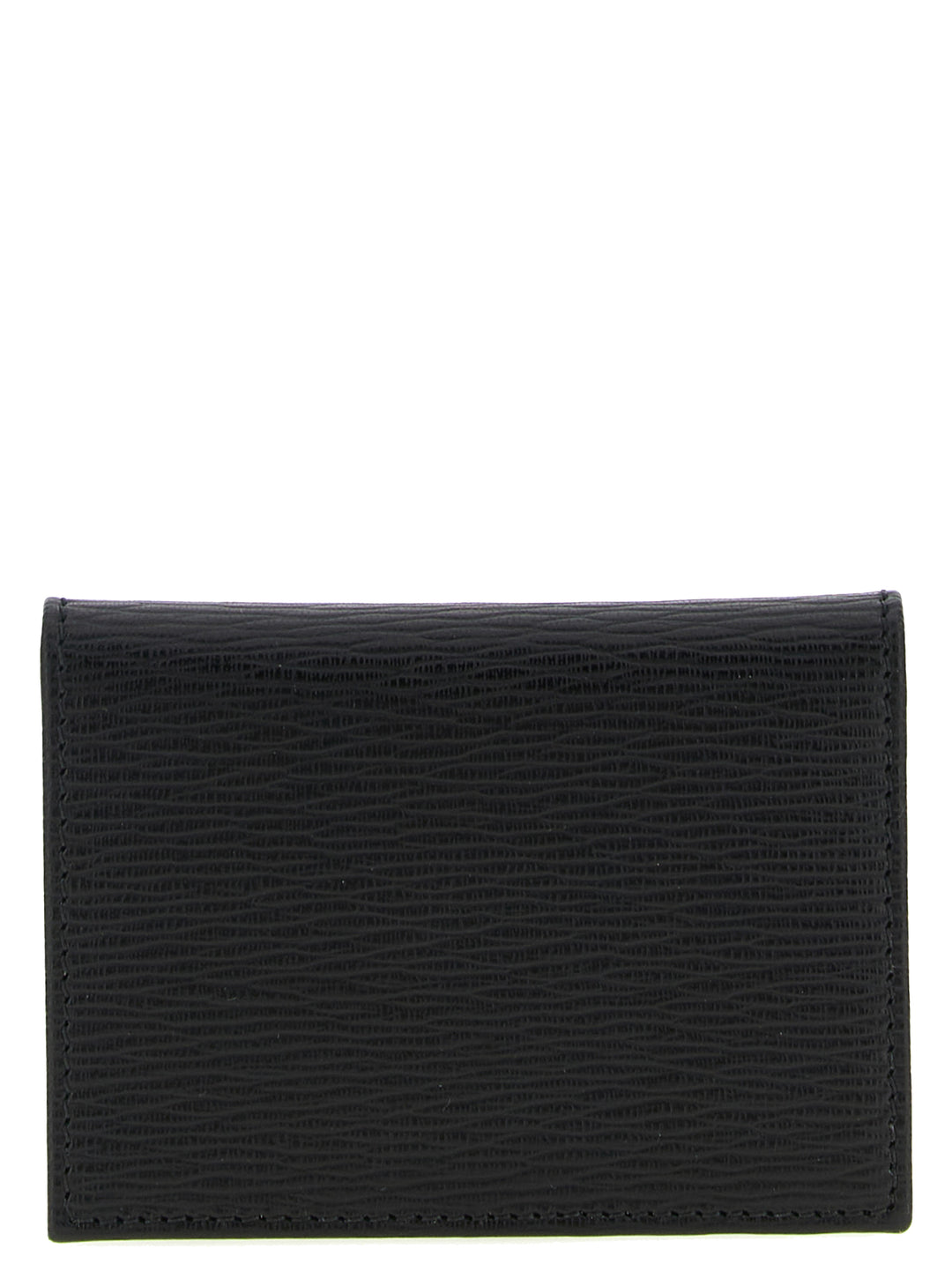 Ferragamo Black Calfskin Cardholder