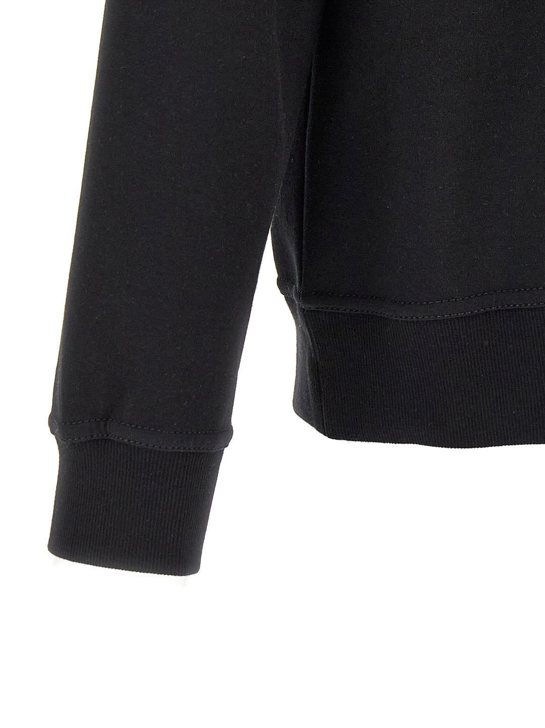 Brunello Cucinelli Black Cotton Sweatshirt