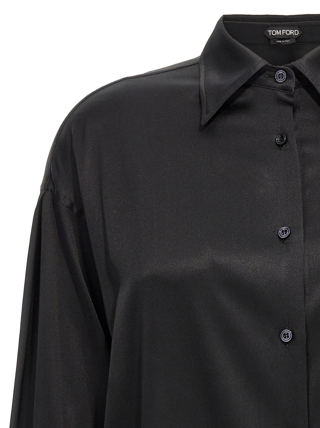 Tom Ford Black Silk Blouse