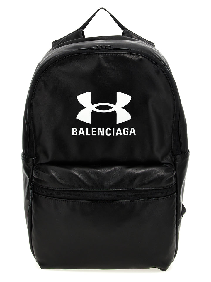 Balenciaga Bicolor Lamb Leather Backpack
