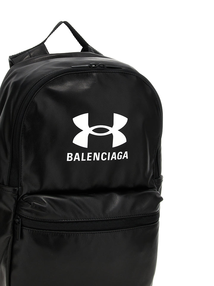 Balenciaga Bicolor Lamb Leather Backpack