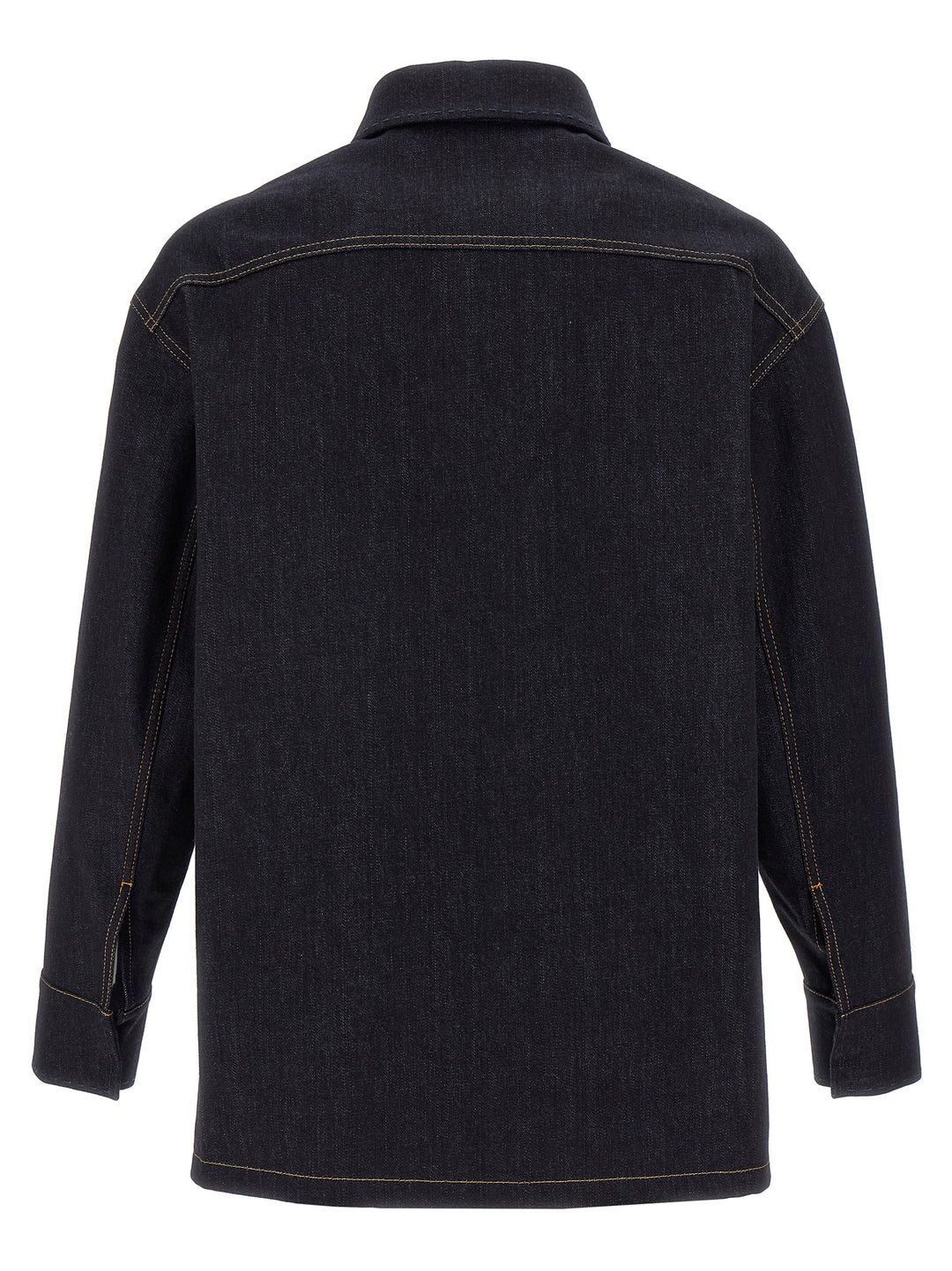 Fendi Blue Cotton Denim Jacket