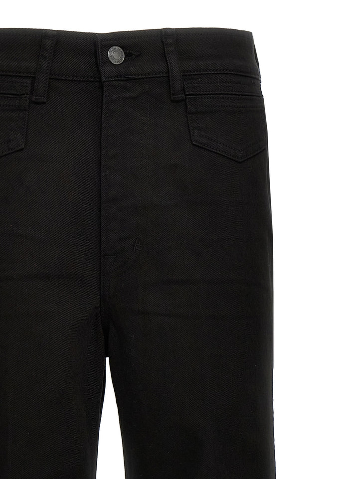 Tom Ford Black Cotton Flared Jeans