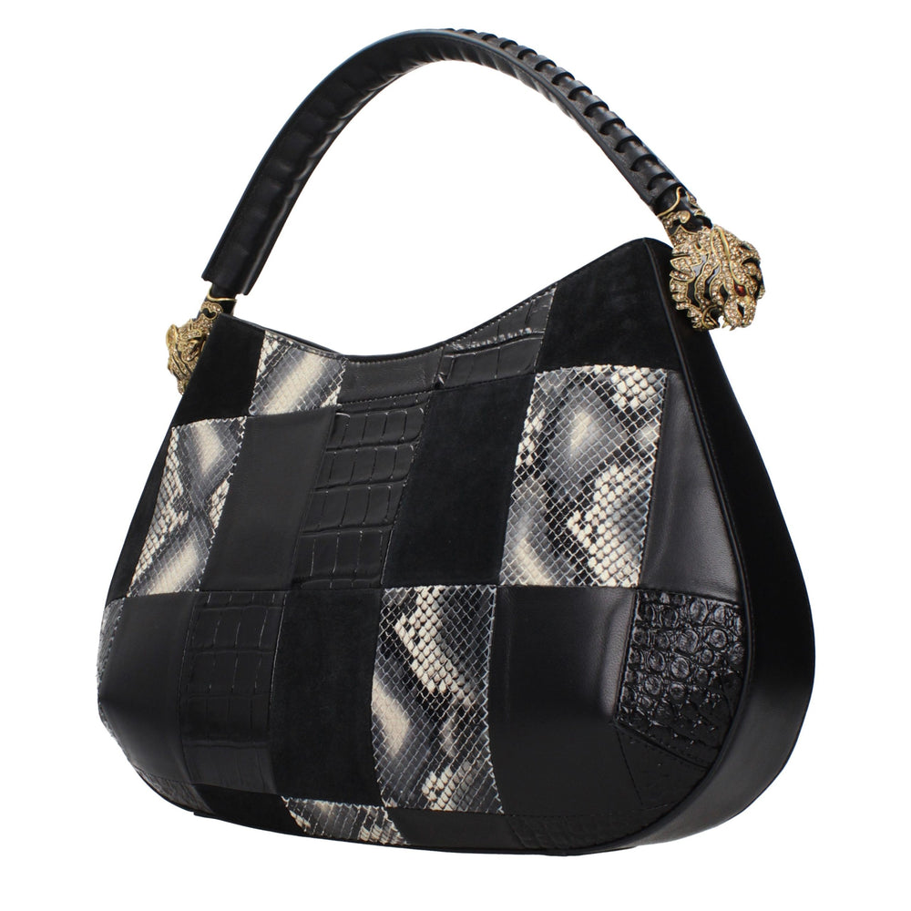 Roberto Cavalli - Black Leather Handbag