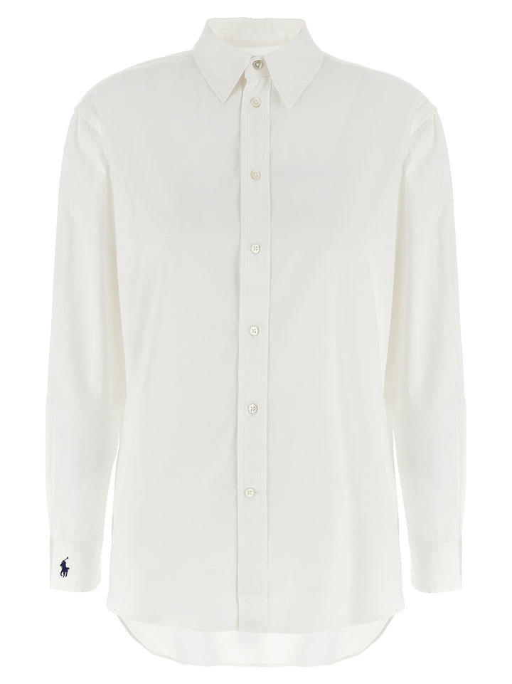 Polo Ralph Lauren White Cotton Blouse