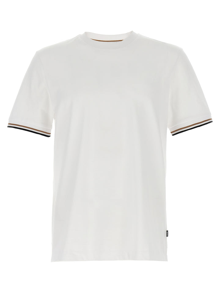 Hugo Boss White Cotton T-Shirt