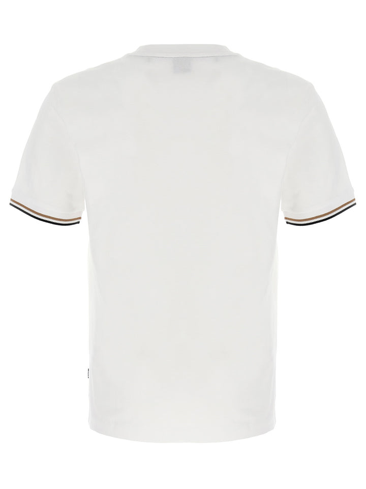 Hugo Boss White Cotton T-Shirt