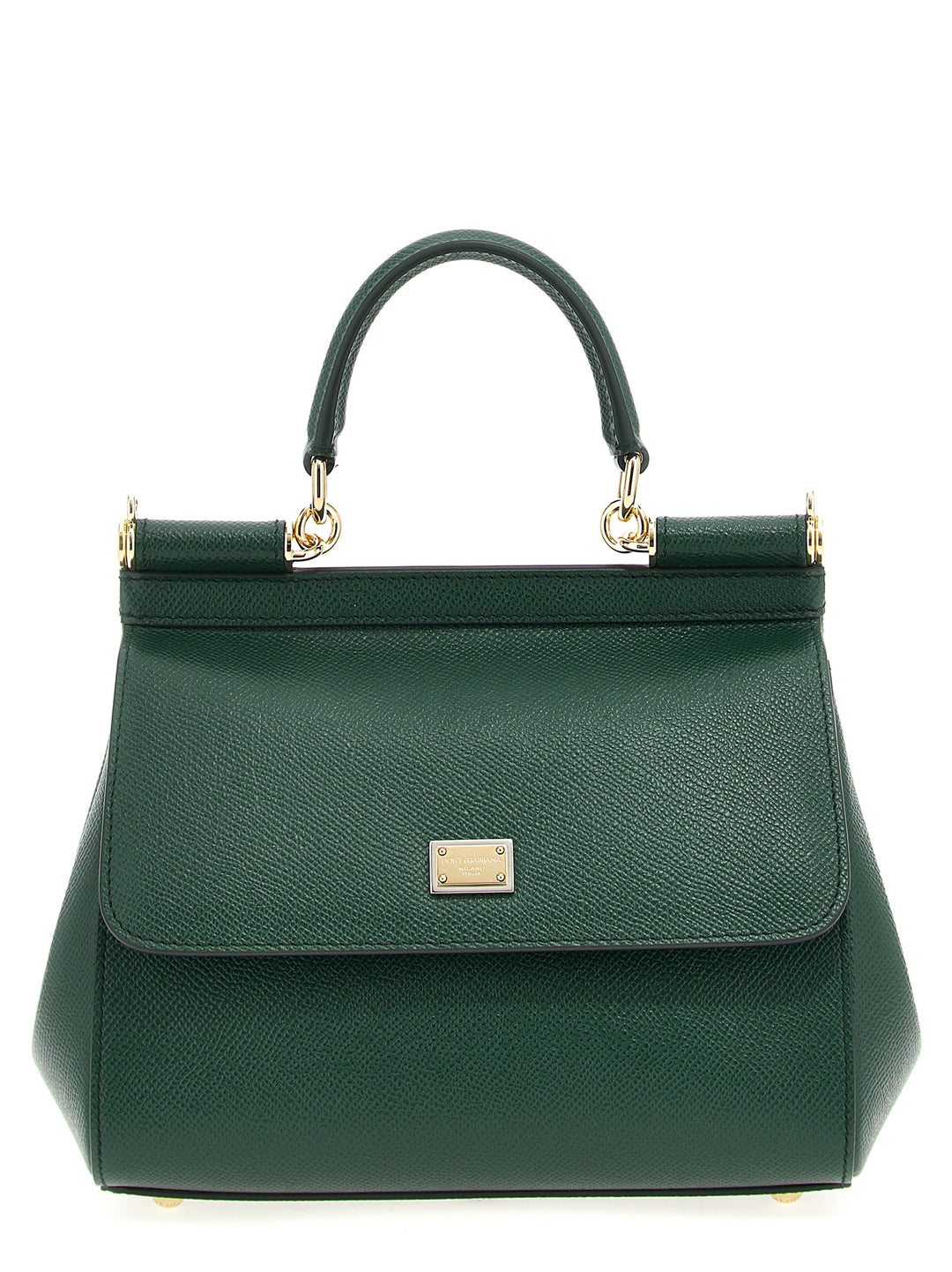 Dolce &amp; Gabbana Bicolor Calfskin Handbag