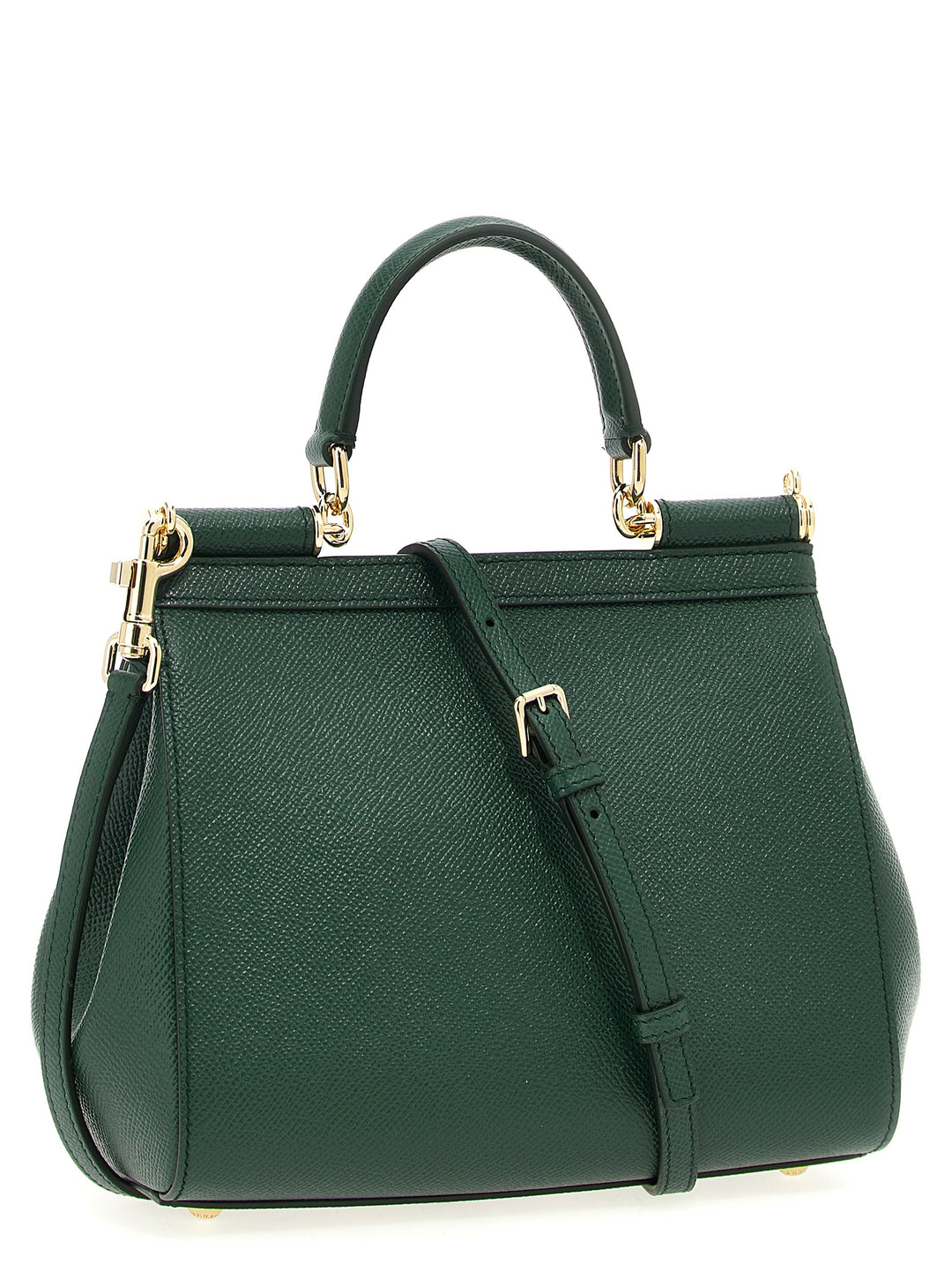 Dolce &amp; Gabbana Bicolor Calfskin Handbag