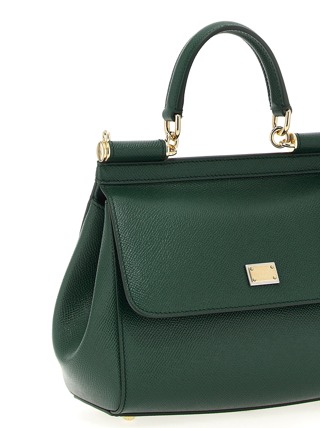 Dolce &amp; Gabbana Bicolor Calfskin Handbag
