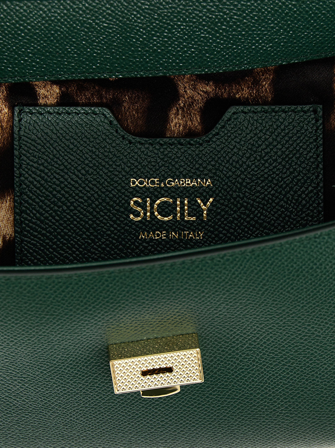 Dolce &amp; Gabbana Bicolor Calfskin Handbag