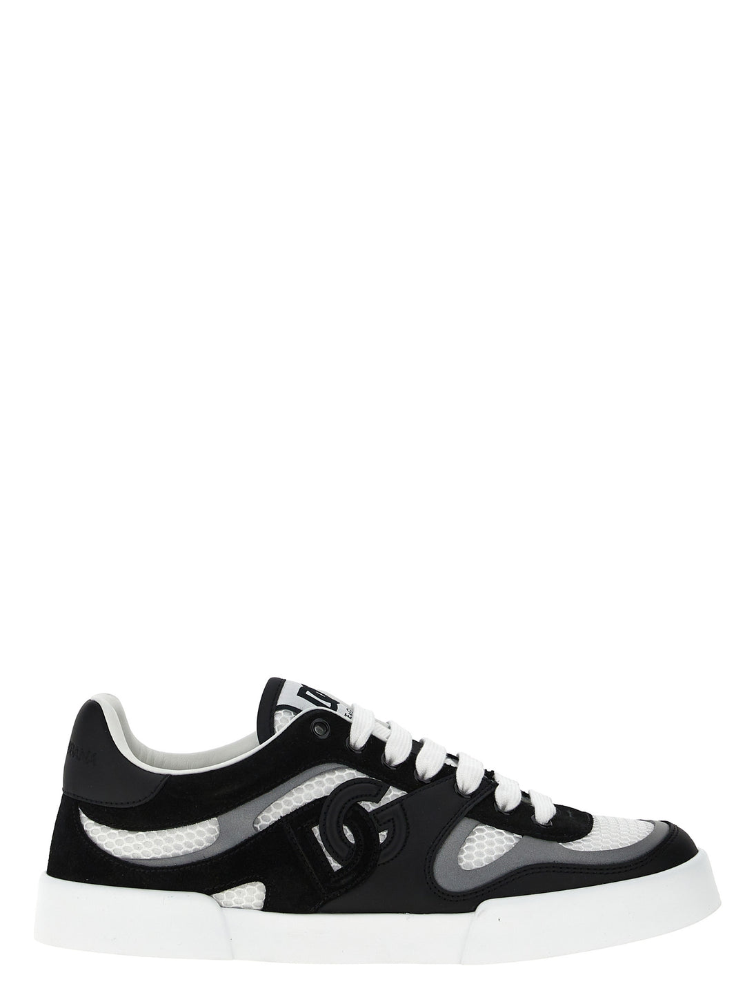Dolce &amp; Gabbana Bicolor Calfskin Sneakers