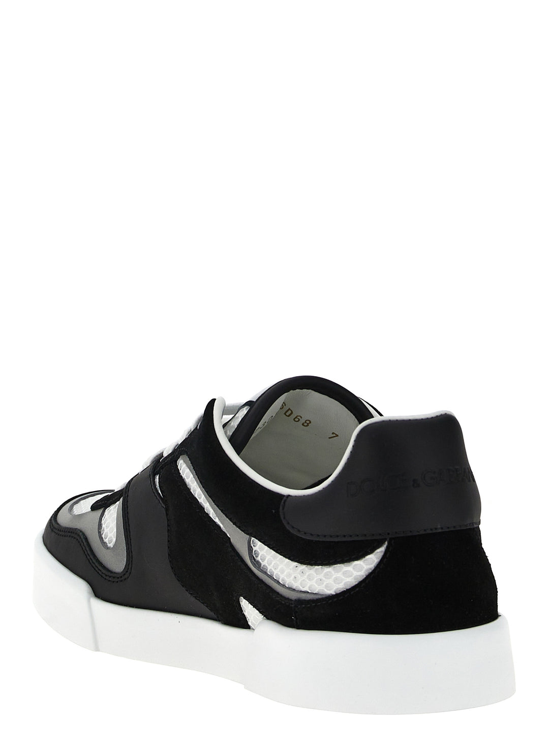 Dolce &amp; Gabbana Bicolor Calfskin Sneakers