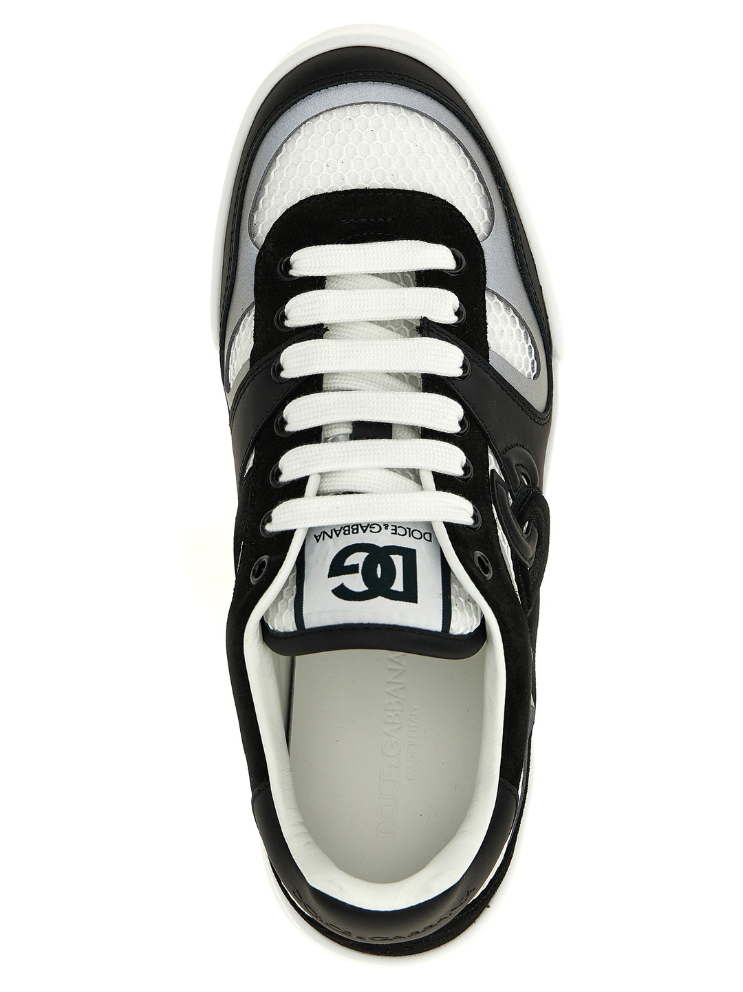 Dolce &amp; Gabbana Bicolor Calfskin Sneakers