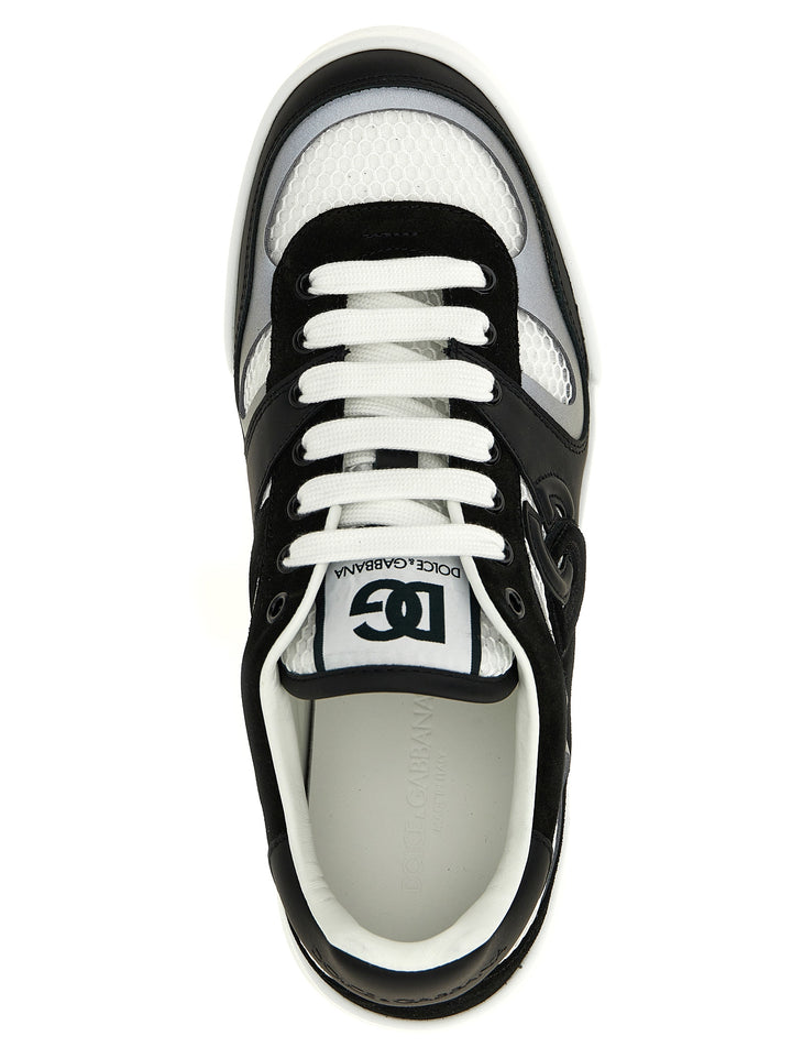 Dolce &amp; Gabbana Bicolor Calfskin Sneakers