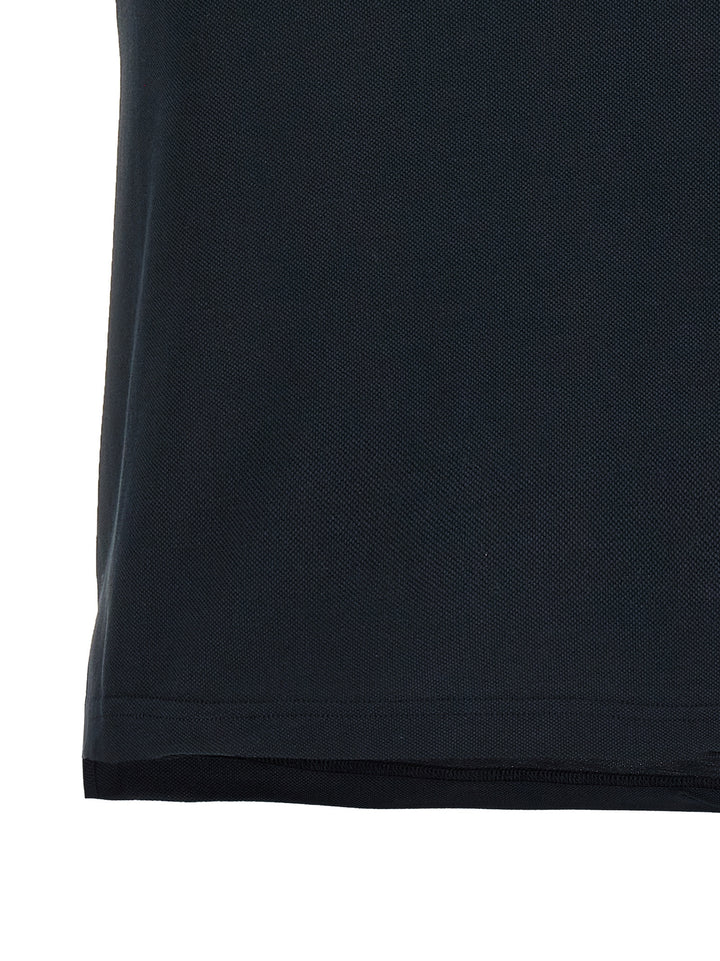 Balenciaga Blue Cotton Polo Shirt
