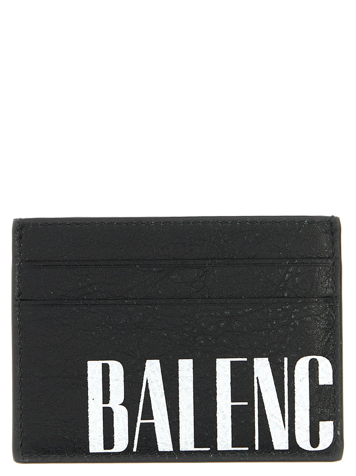 Balenciaga Bicolor Lamb Leather Cardholder