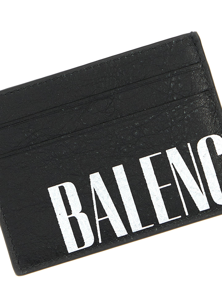 Balenciaga Bicolor Lamb Leather Cardholder
