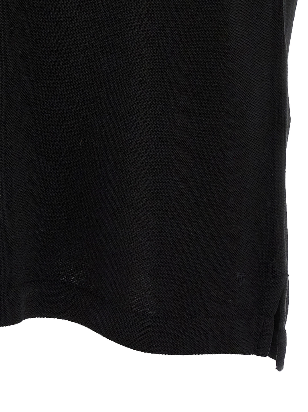 Tom Ford Black Lyocell Polo Shirt