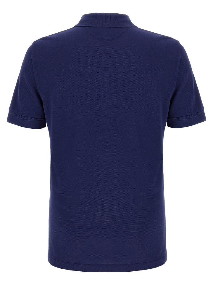 Tom Ford Blue Lyocell Polo Shirt