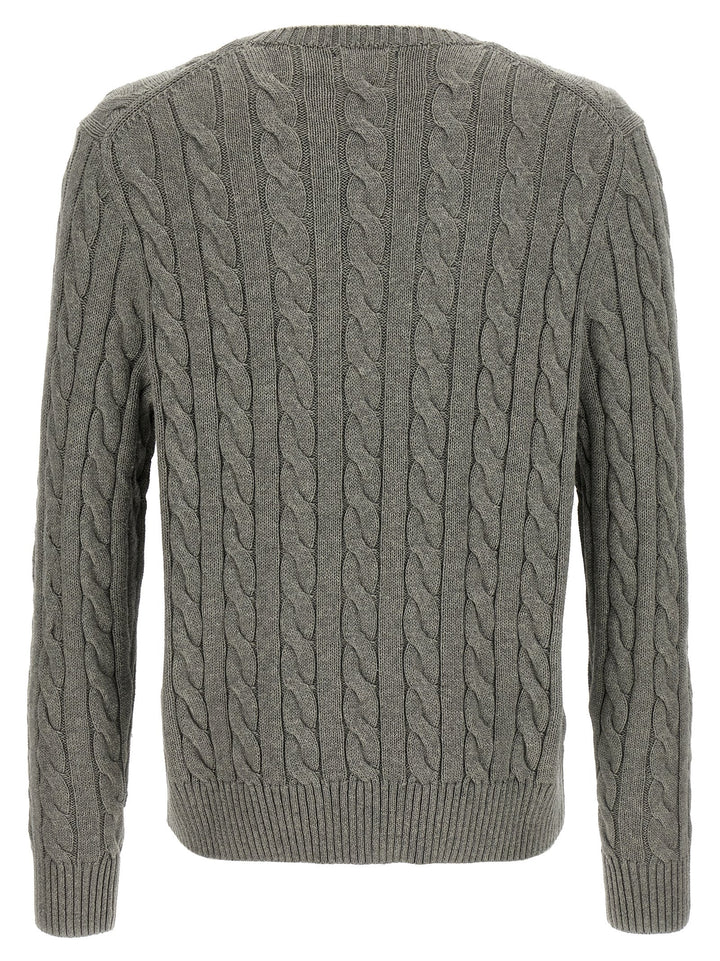 Polo Ralph Lauren Gray Cotton Cardigan