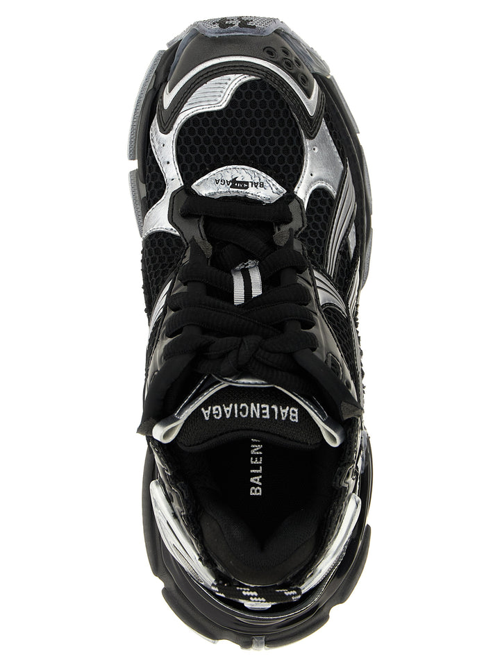 Balenciaga Black Polyethylene Athletic Sneakers